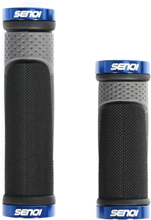 SEQNI Lightweight Bicycle Grips - 130mm & 90mm, Anti-Slip, Suitable for Mountain & BMX Bikes
