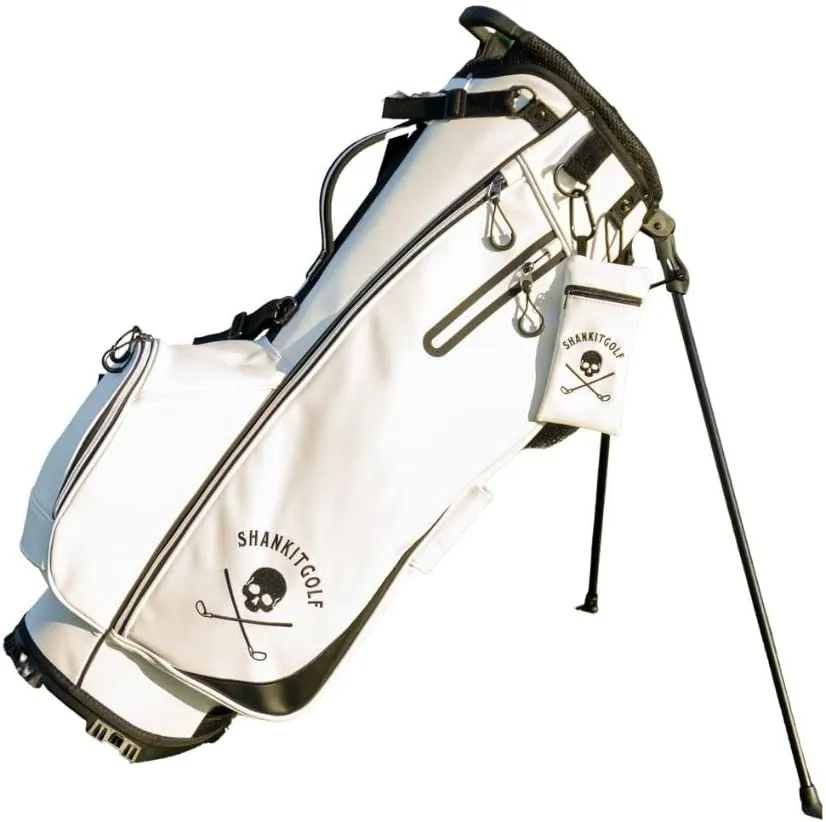SHANKITGOLF Golf Bag 14 Way and 5 Way Dividers PU Leather with Straps Lightweight Tee Pouch