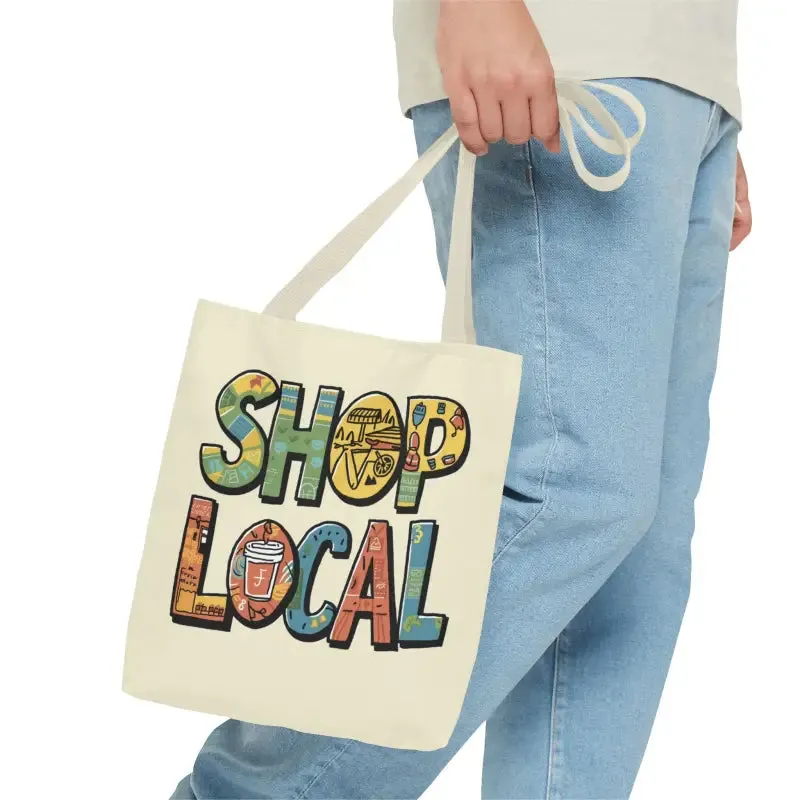 Shop Local Tote Bag with Quality and Versatility