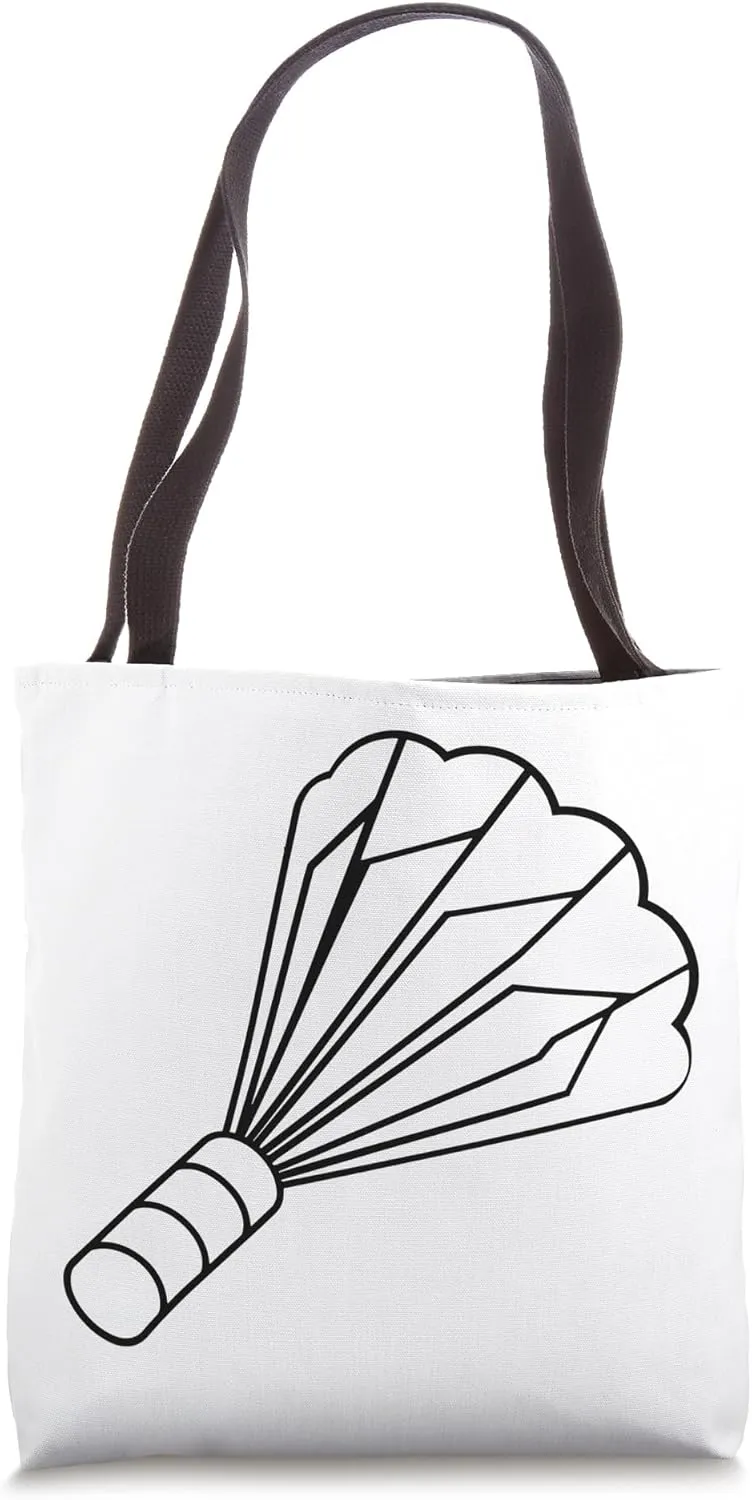 Shuttlecock Featherball Tote Bag