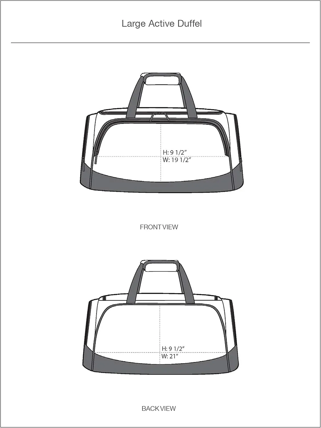 Sigma Nu Active Duffel - SN Travel Bag