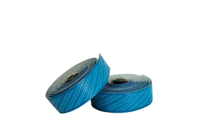 SILCA Cuscino Handlebar Tape - Cyan Blue 2.5mm Thick -|Road Bike Tape Extra Sticky Extra Thick | Tour mag All Around Winner | kit Includes Extra Thin Butterfly clamp Cover, Finishing Tape, end Plugs