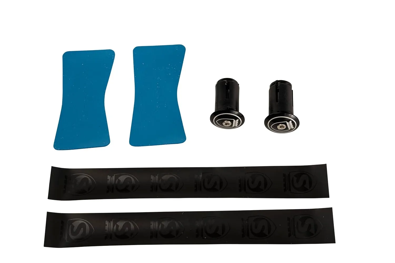 SILCA Cuscino Handlebar Tape - Cyan Blue 2.5mm Thick -|Road Bike Tape Extra Sticky Extra Thick | Tour mag All Around Winner | kit Includes Extra Thin Butterfly clamp Cover, Finishing Tape, end Plugs
