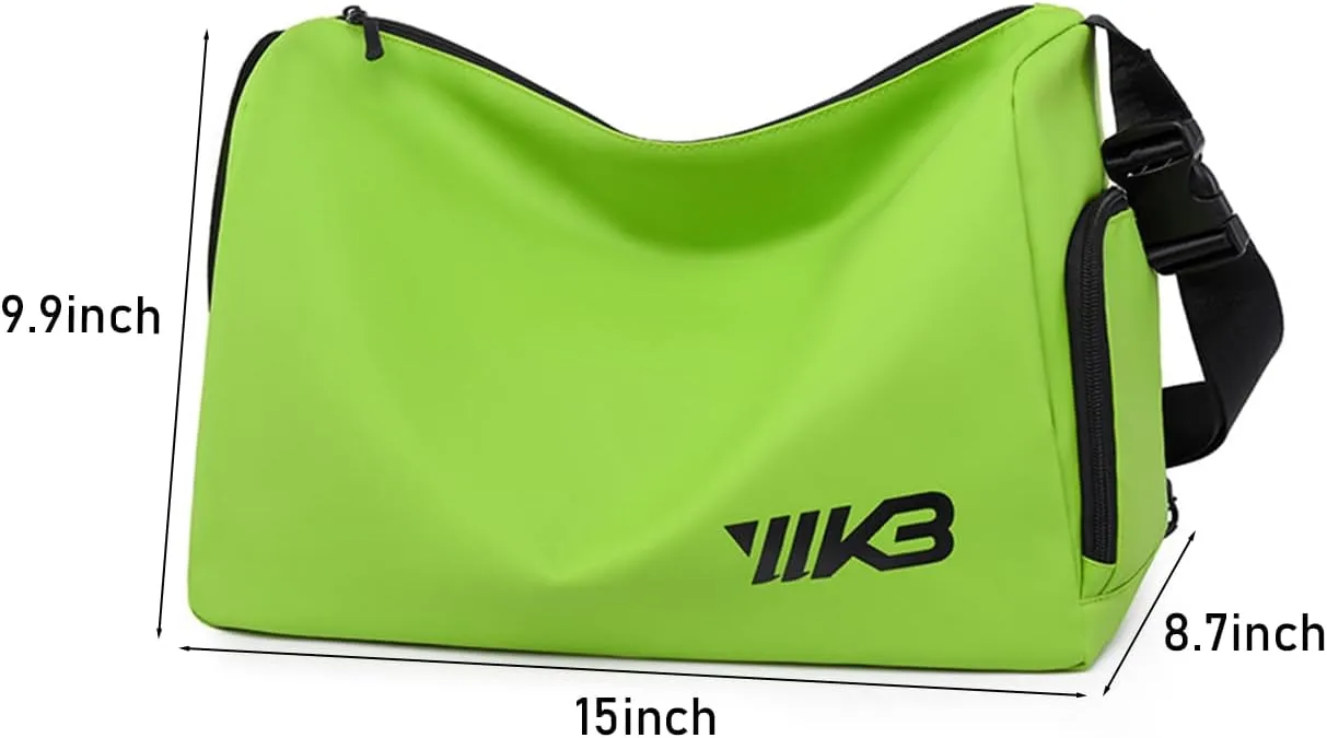 Small Gym Bag for Women Sports Duffel Bag with Shoes Compartment, Waterproof Travel Duffel Bag Carry on Bag Overnight Bag Weekender Bags for Workout Swimming Yoga Dance