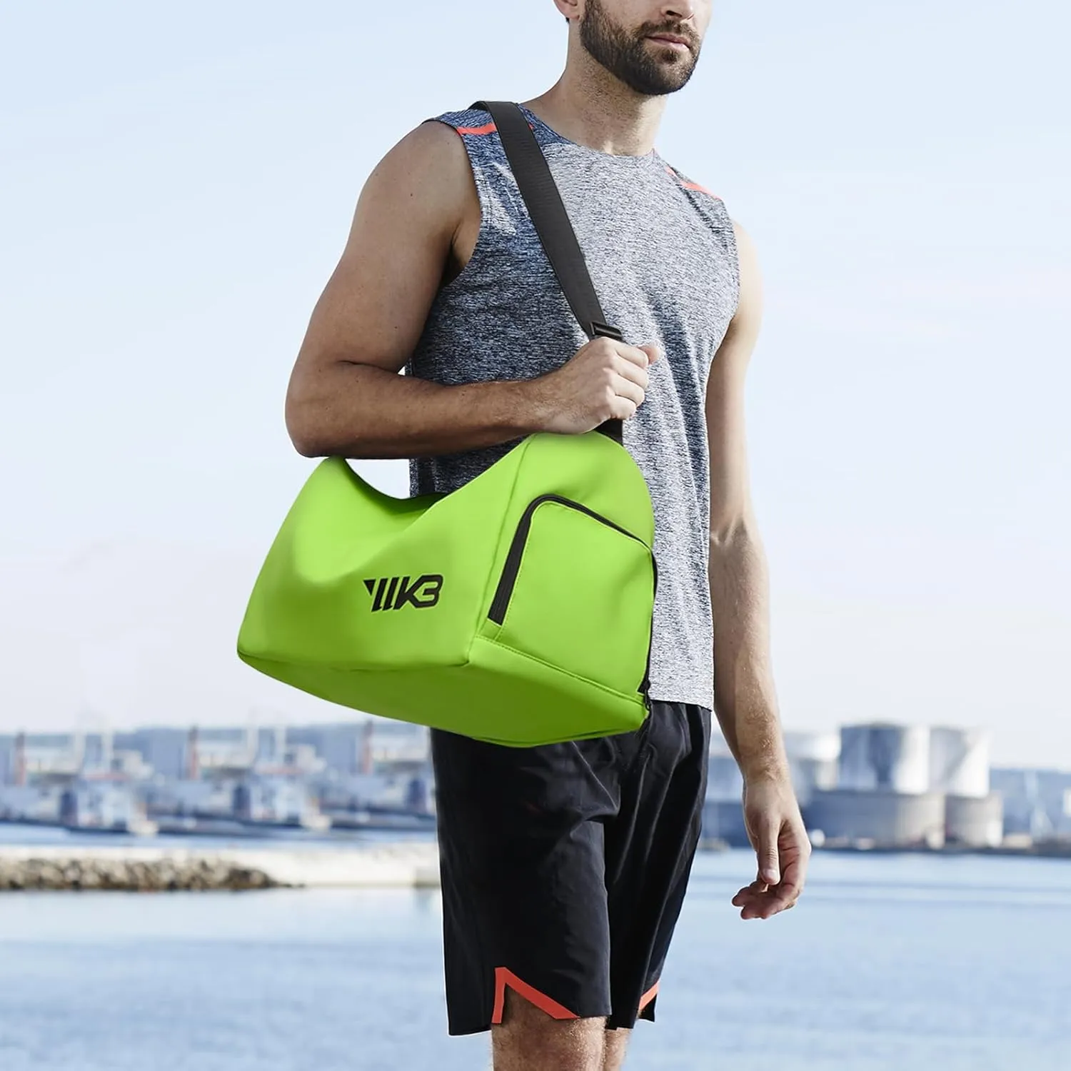 Small Gym Bag for Women Sports Duffel Bag with Shoes Compartment, Waterproof Travel Duffel Bag Carry on Bag Overnight Bag Weekender Bags for Workout Swimming Yoga Dance