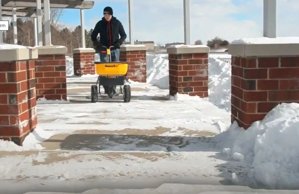 SnowEx SP-85 Walk-Behind Broadcast Spreader
