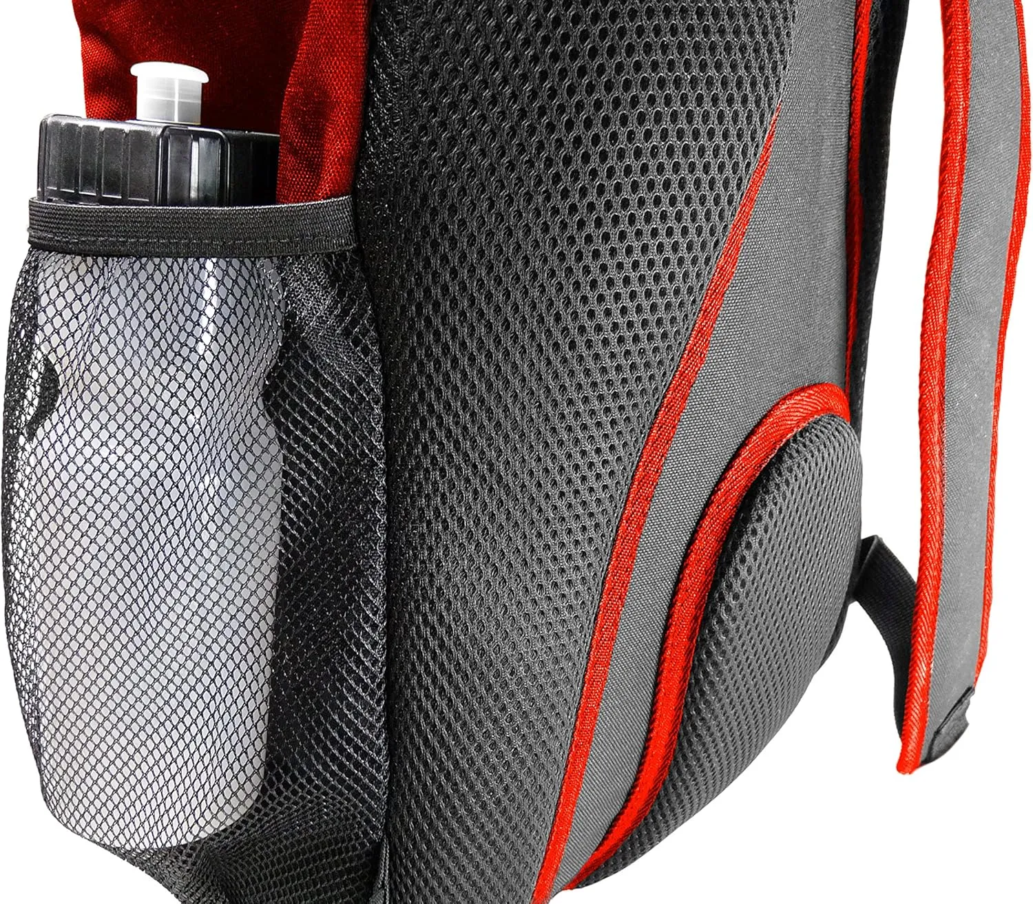 Soccer Backpack with Ball Holder Compartment - for Boys & Girls | Bag Fits All Soccer Equipment & Gym Gear (Black)