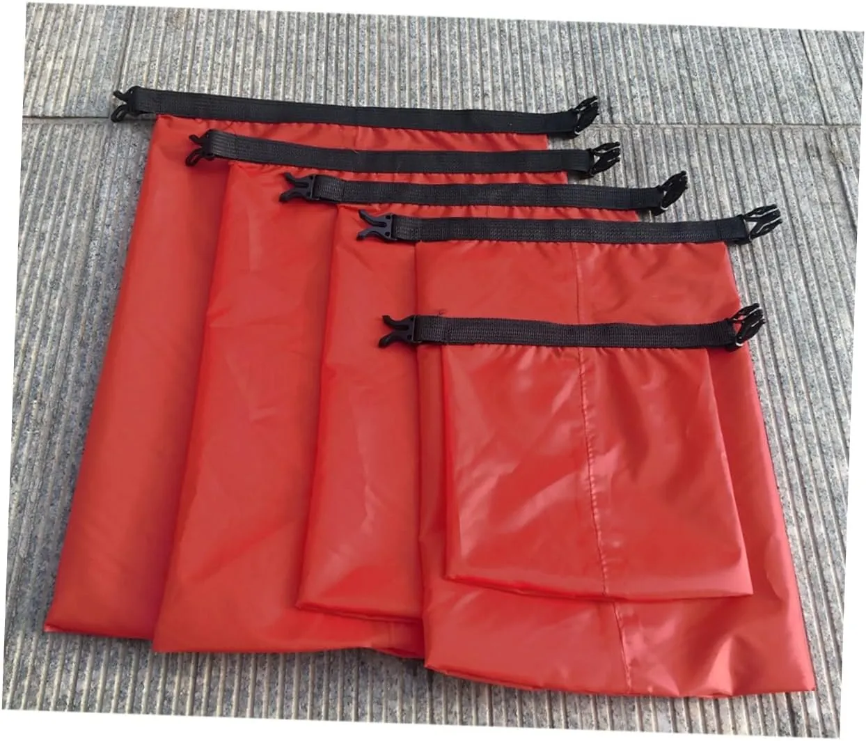 Sosoport Survival Gear Waterproof Dry Bags (1.5l-6l) Roll-top Sealed Double-stitched for Boating Kayaking