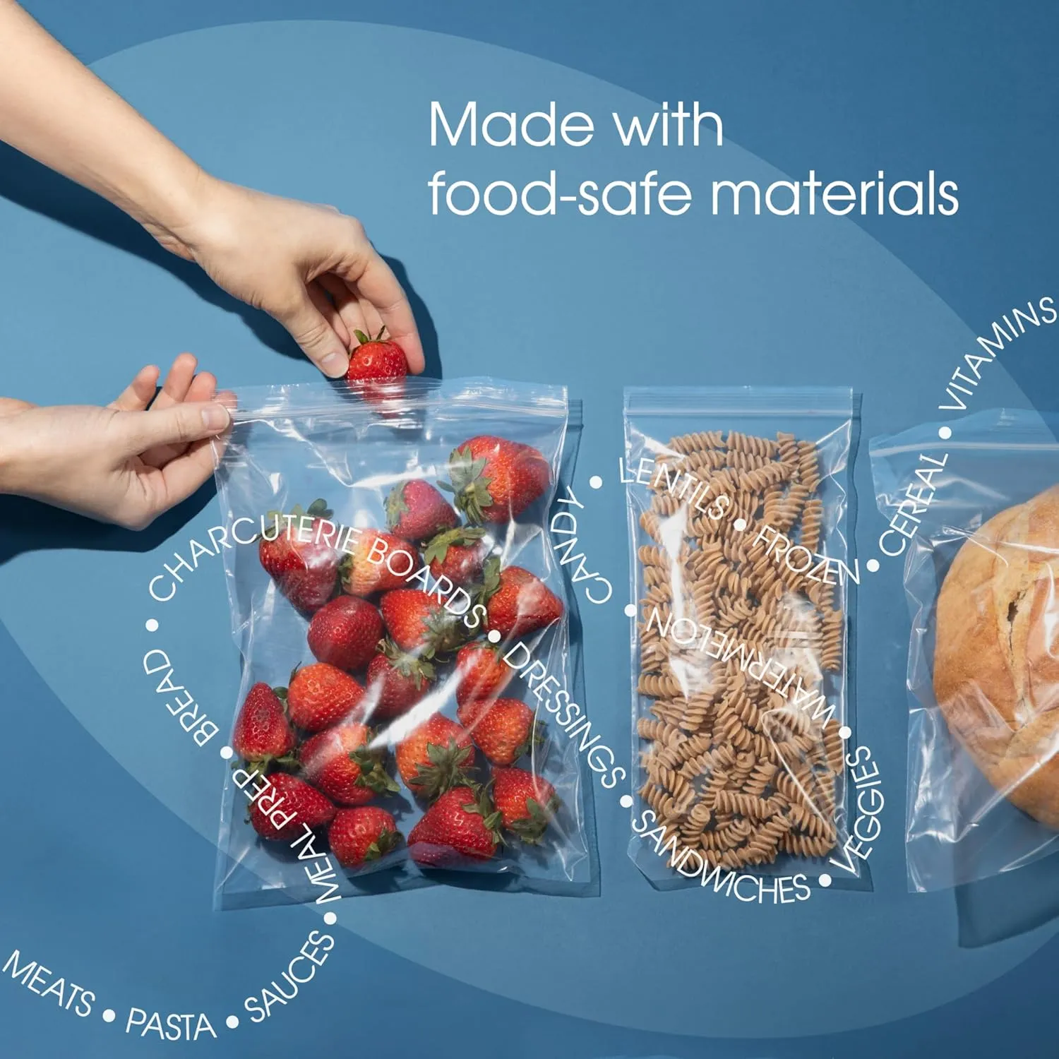 Spartan Industrial - 3” X 6” (1000 Count) 2 Mil Clear Reclosable Zip Plastic Poly Bags with Resealable Lock Seal Zipper