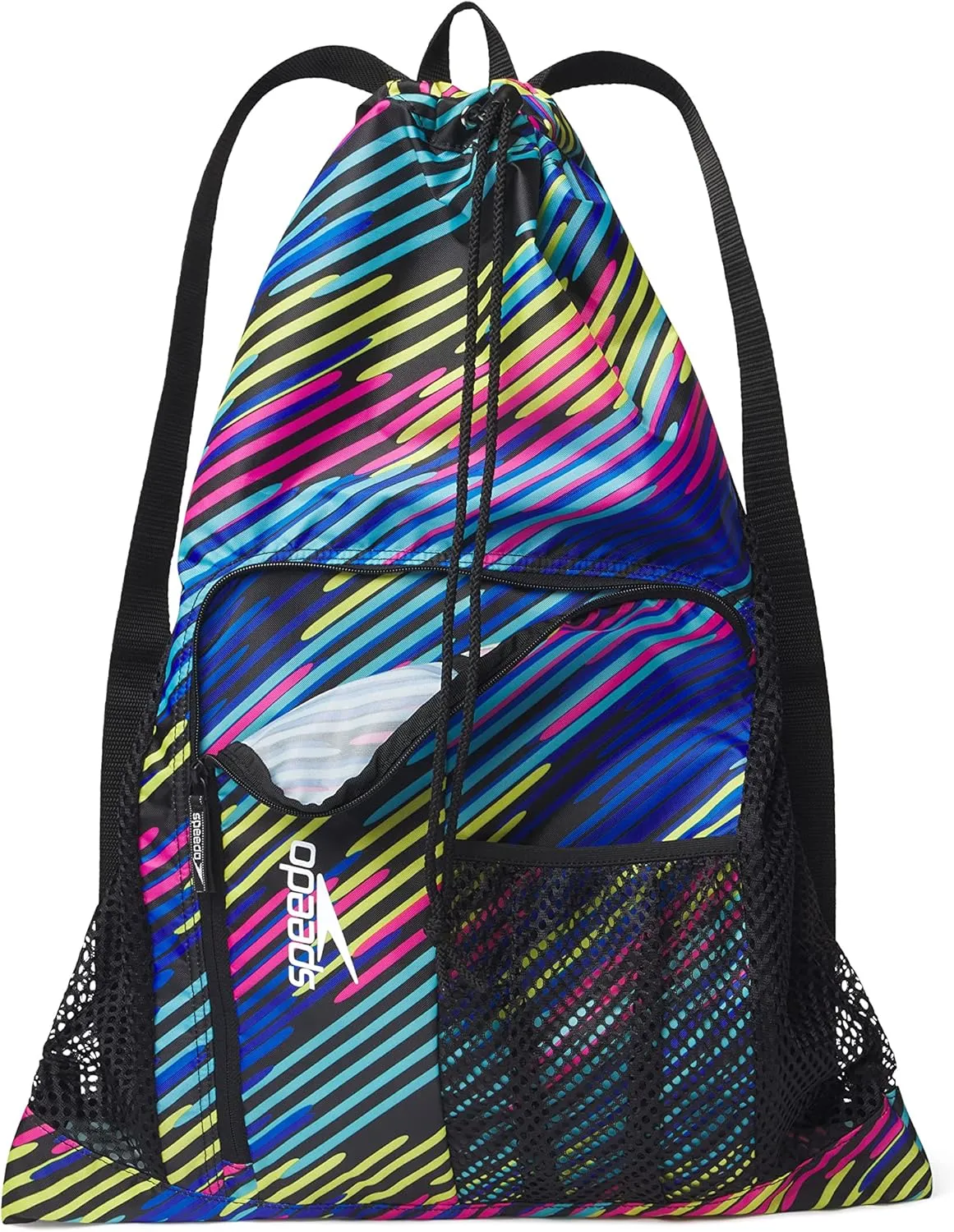 Speedo Unisex-Adult Drawstring Deluxe Ventilator Mesh Equipment Bag
