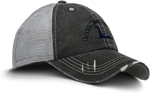 Speedy Pros Distressed Trucker Hat Loch Ness Monster Mythical Creatures Cotton Trucker Hats for Men & Women