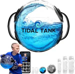 Sphere Mini - Heavy Bag Aqua Ball, Water Weight - Sandbag Weight Set for Home Gym, Adjustable Sand Bags Weights Workout - Portable Exercise Fitness Equipment - Workout Videos