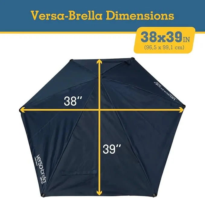 Sport-Brella Versa-Brella SPF 50  Adjustable Umbrella with Universal Clamp