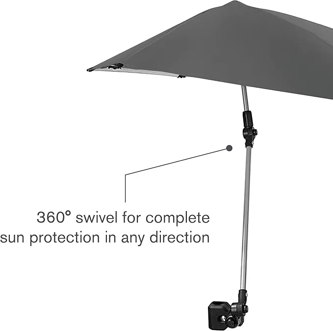 Sport-Brella Versa-Brella SPF 50  Adjustable Umbrella with Universal Clamp