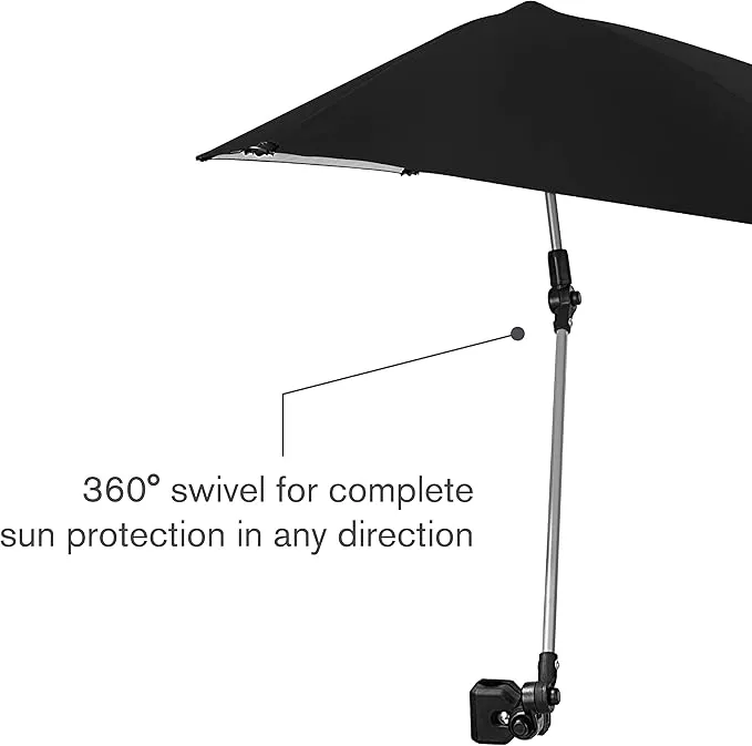 Sport-Brella Versa-Brella SPF 50  Adjustable Umbrella with Universal Clamp