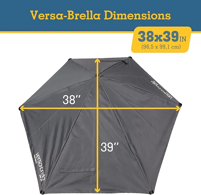 Sport-Brella Versa-Brella SPF 50  Adjustable Umbrella with Universal Clamp