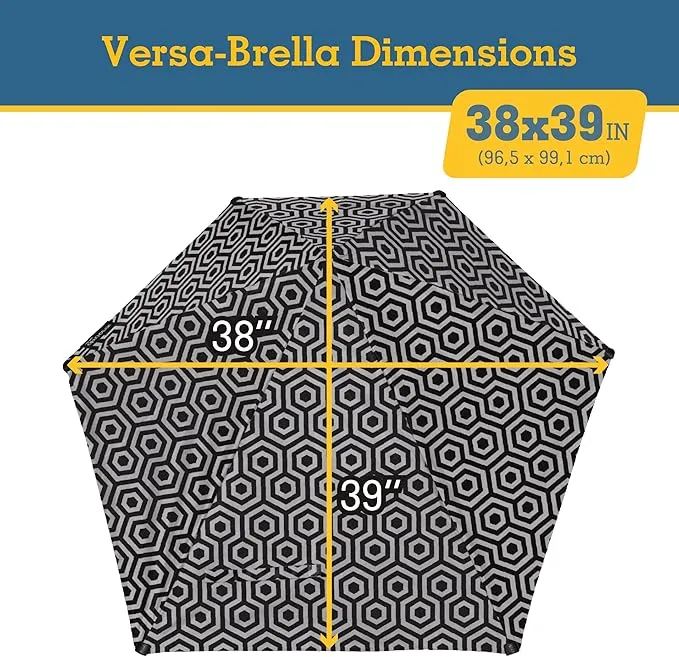Sport-Brella Versa-Brella SPF 50  Adjustable Umbrella with Universal Clamp