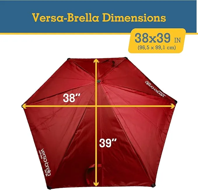 Sport-Brella Versa-Brella SPF 50  Adjustable Umbrella with Universal Clamp