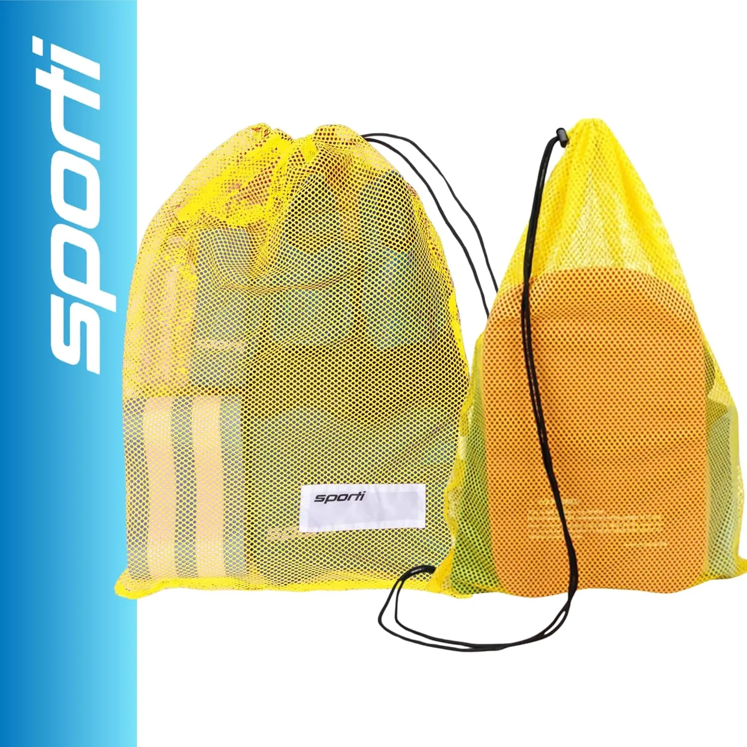 Sporti Swimming Equipment Bags, Mesh Drawstring Backpack,Swim Bag for Swimmers,Mesh Backpack for Beach