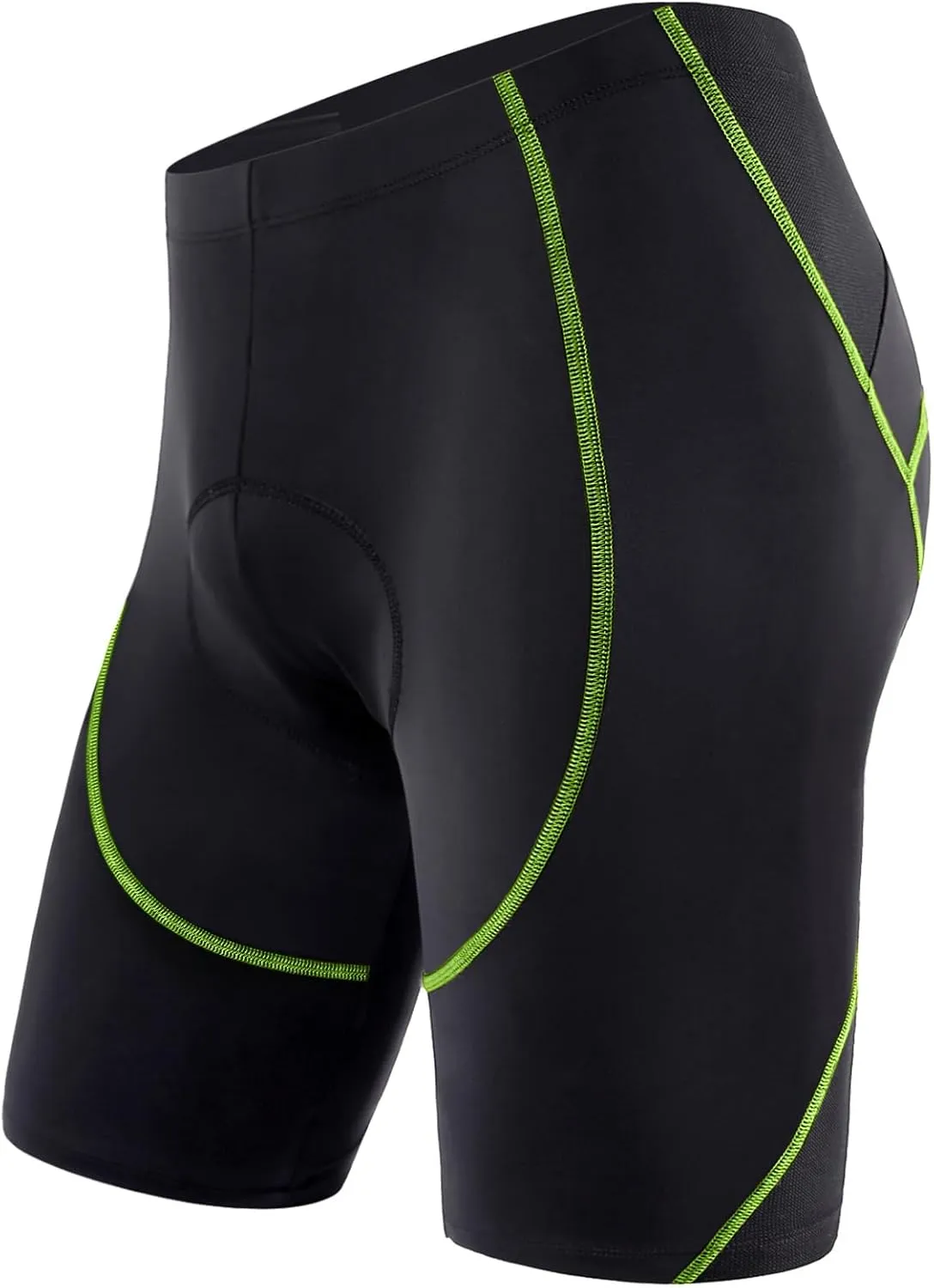 Sportneer Padded Bike Shorts for Men - 4D Padding Mens Bicycle Cycling Biking Clothing Shorts, Breathable and Absorbent