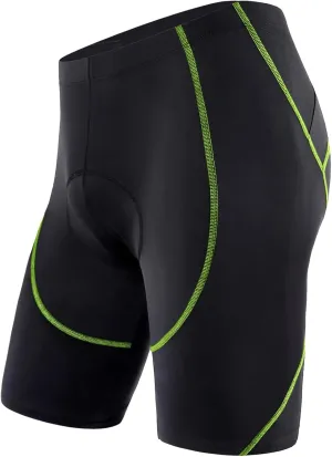 Sportneer Padded Bike Shorts for Men - 4D Padding Mens Bicycle Cycling Biking Clothing Shorts, Breathable and Absorbent