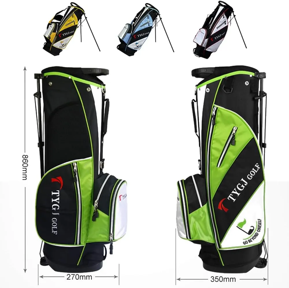 Sports Bag,OEIPSMK Portable Golf Rack Bag with Braces Bracket Golf Bag with Stand Support Lightweight Golf Bag Antifriction Golf Rack Package