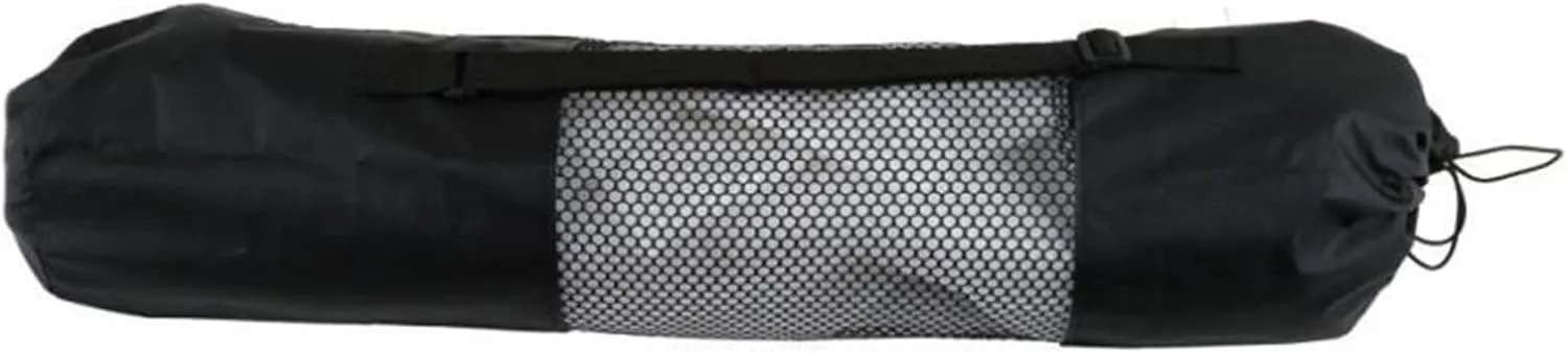 Sports Duffel Bags 1 PCS Yoga Mat Bag Exercise Fitness Carrier Nylon Mesh Center Adjustable Strap Pilates Fitness Body Building Sports Equipment