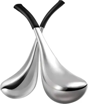 Stainless Steel Ice Globes for Face & Eyes – Cryo Facial Tools to Reduce Puffiness, Wrinkles & Dark Circles | Spa-Grade Cooling Rollers with Storage Case