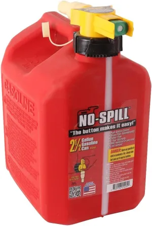 Stens 2 1/2 Gallon Fuel Can 765-102 For No-Spill 1405, 765-102, 11.75" x 8" x 10"", Red