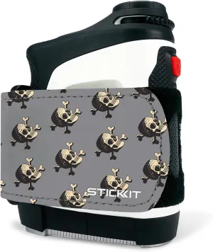 STICKIT Magnetic Rangefinder Strap | Strong Magnet Securely Holds to Golf Carts and Golf Clubs for Easy Access | Slim, Form Fitting, Size Adjustable