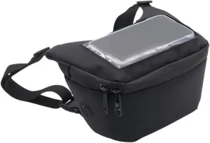 STOBAZA Cycling Head Bag Handlebar Cycle Front Bag Storage Carrier Bike Front Bag Cycling Pouch Bike Bags for Bike Motorcycle Tank Bag Bike Handle Pouch Bike Handle Bags Black Polyester