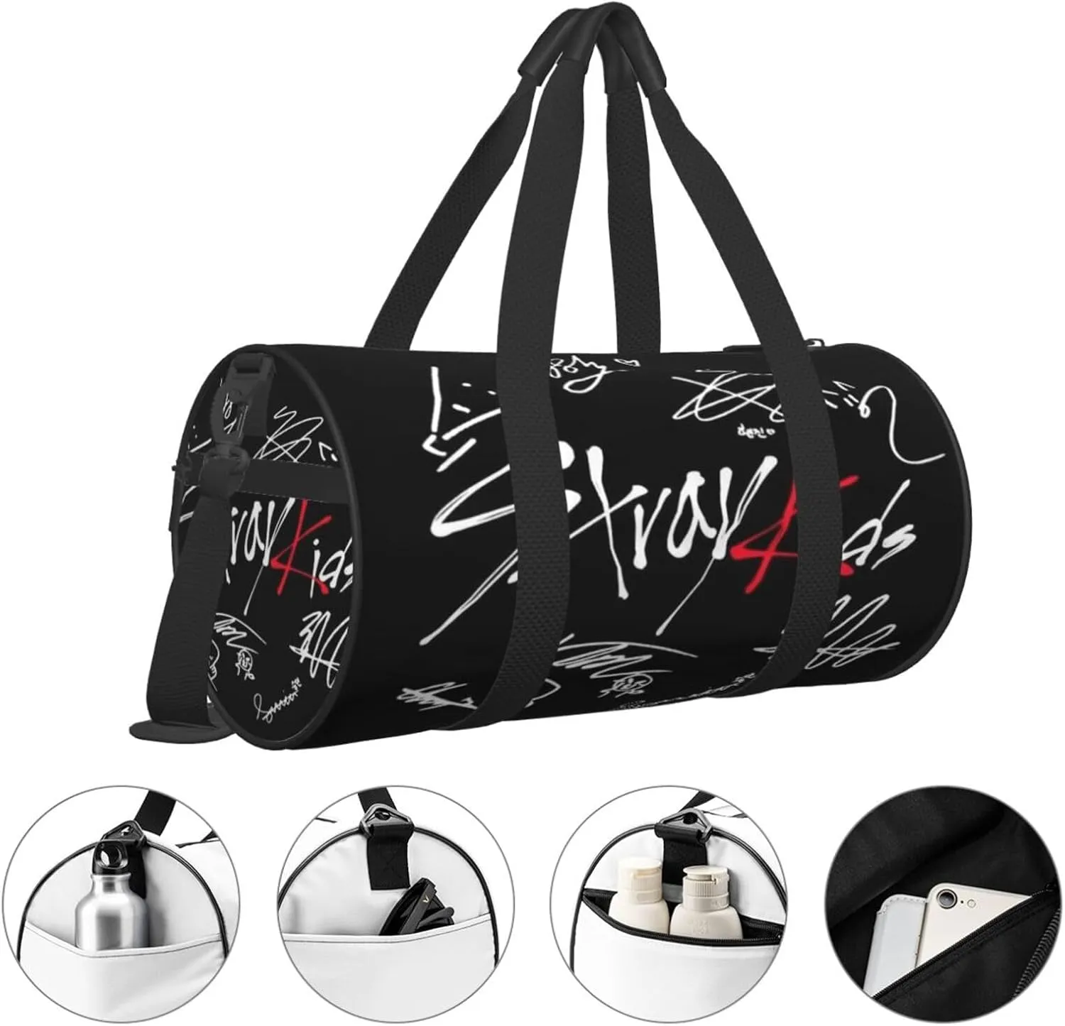 Stray Music Kids Duffel Bags,Traveling Sports Gym Bags for Men and Women