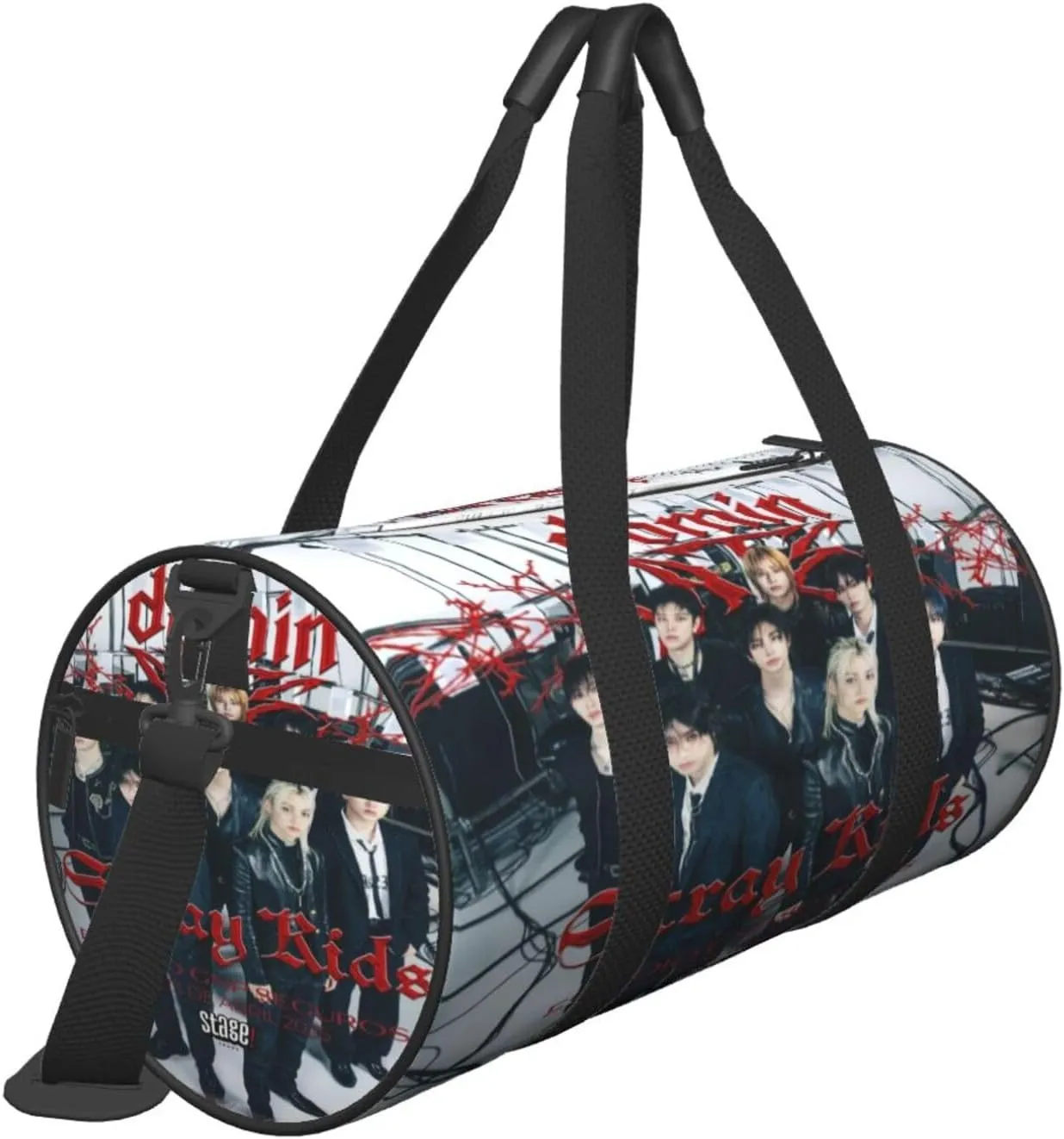 Stray Music Kids Duffel Bags,Traveling Sports Gym Bags for Men and Women