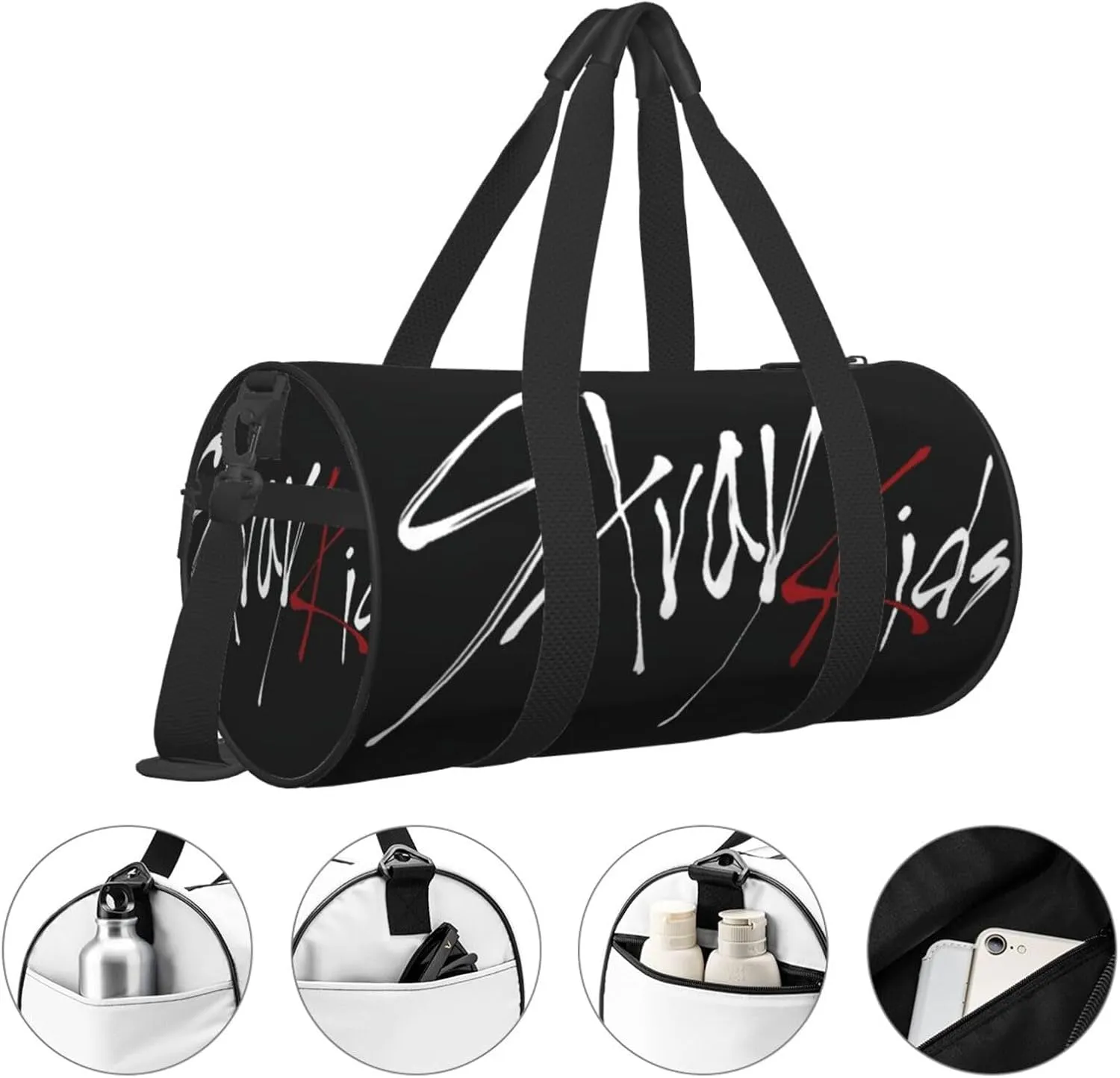 Stray Music Kids Duffel Bags,Traveling Sports Gym Bags for Men and Women