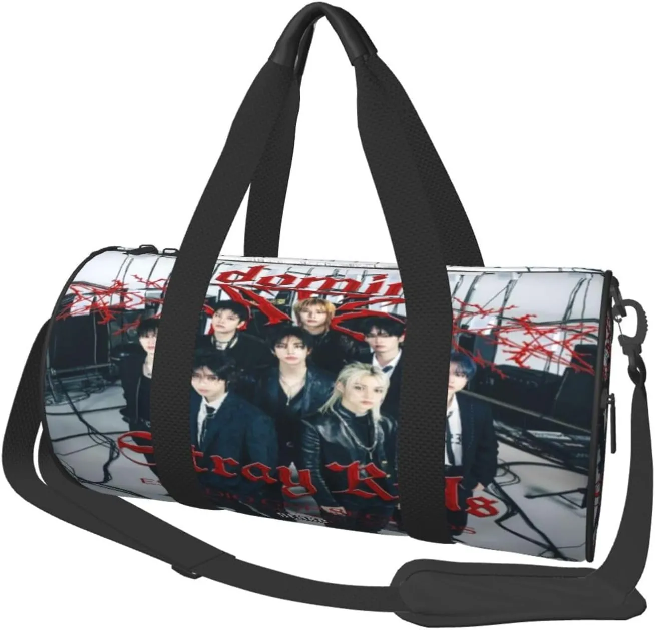 Stray Music Kids Duffel Bags,Traveling Sports Gym Bags for Men and Women