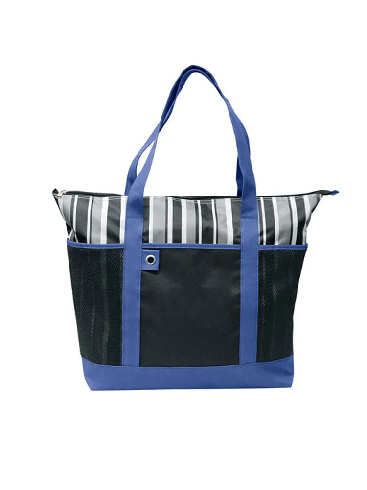 STRIPPED TOTE