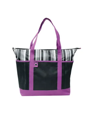 STRIPPED TOTE
