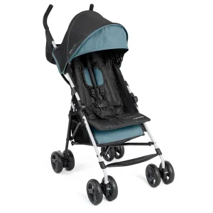 Summer by Ingenuity 3D Mini Convenience Stroller – Lightweight Stroller with Compact Fold, Multi-Position Recline, Canopy with Pop Out Sun Visor – Umbrella Stroller for Travel and More, Slate Grey
