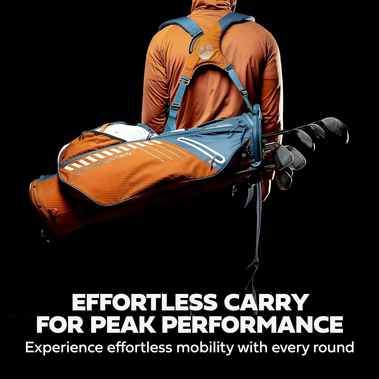 Sun Mountain 2025 4.5LS 14-Way VLO Bag - Prime Organization with Our 14 Way Golf Stand Bag - Lightweight Golf Club Bag with Full-Length Pockets and Adjustable Straps for Enhanced Carry
