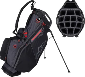 Sun Mountain 2025 C-130 Hybrid Golf Bag with 15 Full-Length Dividers and 9 Pockets for Ultimate Convenience - Lightweight Mens Golf Bag with a Cart-Friendly Base for Golf Carts