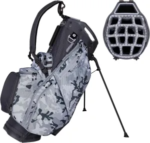 Sun Mountain 2025 C-130 Hybrid Golf Bag with 15 Full-Length Dividers and 9 Pockets for Ultimate Convenience - Lightweight Mens Golf Bag with a Cart-Friendly Base for Golf Carts