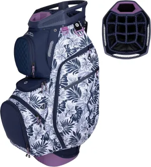 Sun Mountain 2025 Diva 14 Way Divider Golf Bag with 8 Spacious Pockets - Stylish Women's Lightweight Golf Cart Bag with Comfortable Carry Strap for a Seamless Golf Experience