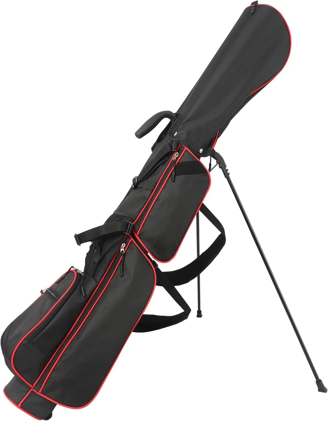 Sunday Golf Bag- 2 Way Lightweight Golf Stand Bag - Easy Carry and Durable Pitch N Putt Golf Bag for the Driving Range, Par 3 and Executive Courses