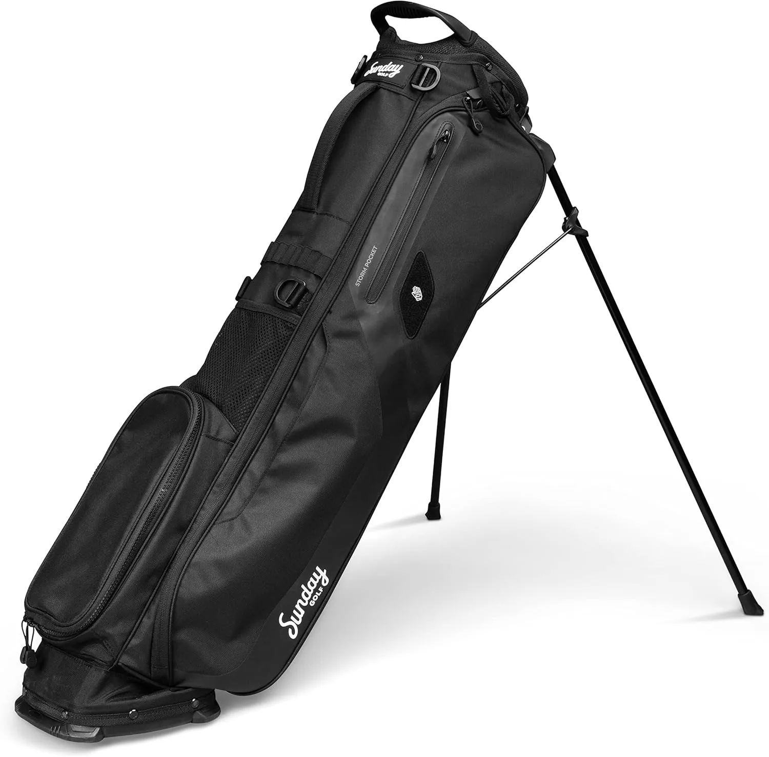 Sunday Golf El Camino Bag - Lightweight Sunday Golf Bag with Strap and Stand – Easy to Carry – Golf Stand Bag for The Driving Range, Par 3 and Standard Courses, 3.9 pounds