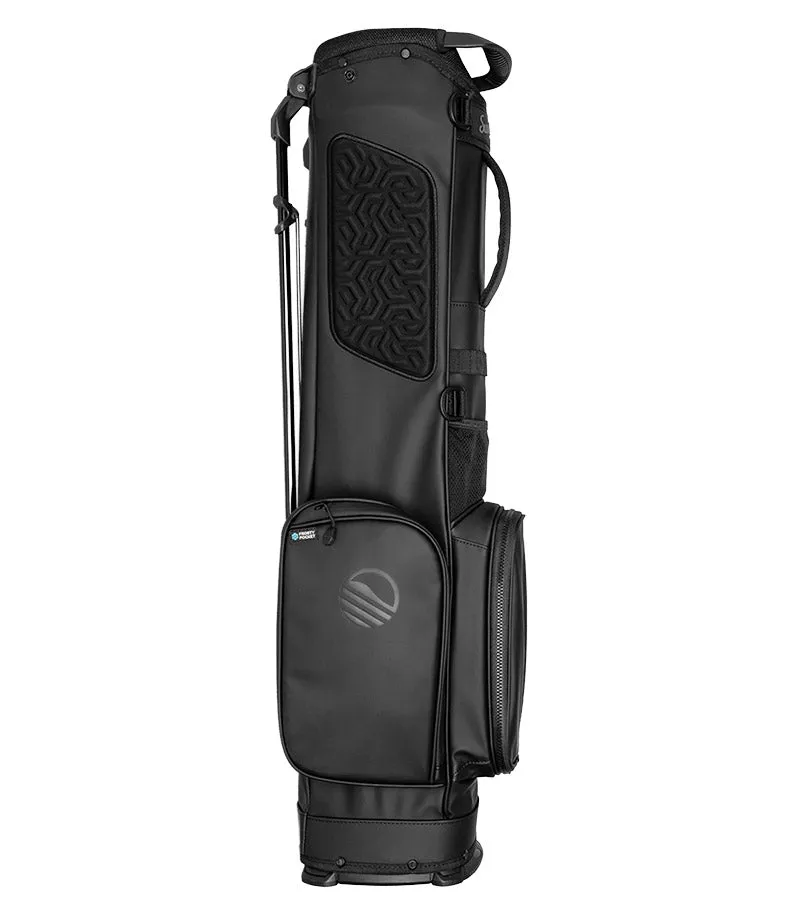 Sunday Golf El Camino S-Class Stand Golf Bag - Black Vegan Leather