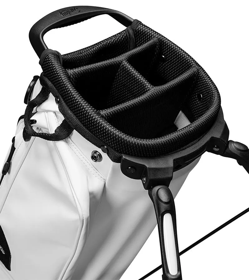 Sunday Golf El Camino S-Class Stand Golf Bag - White Vegan Leather