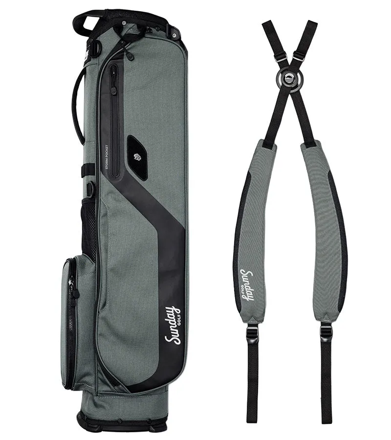 Sunday Golf El Camino Stand Golf Bag - Midnight Green