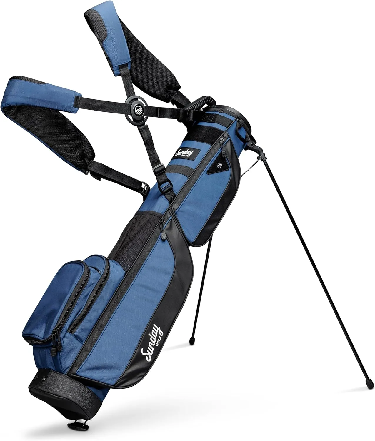 Sunday Golf Loma XL Bag - Lightweight Sunday Golf Bag with Strap and Stand – Easy to Carry Pitch n Putt Golf Bag – Golf Stand Bag for The Driving Range, Par 3 and Executive Courses, 3.4 pounds