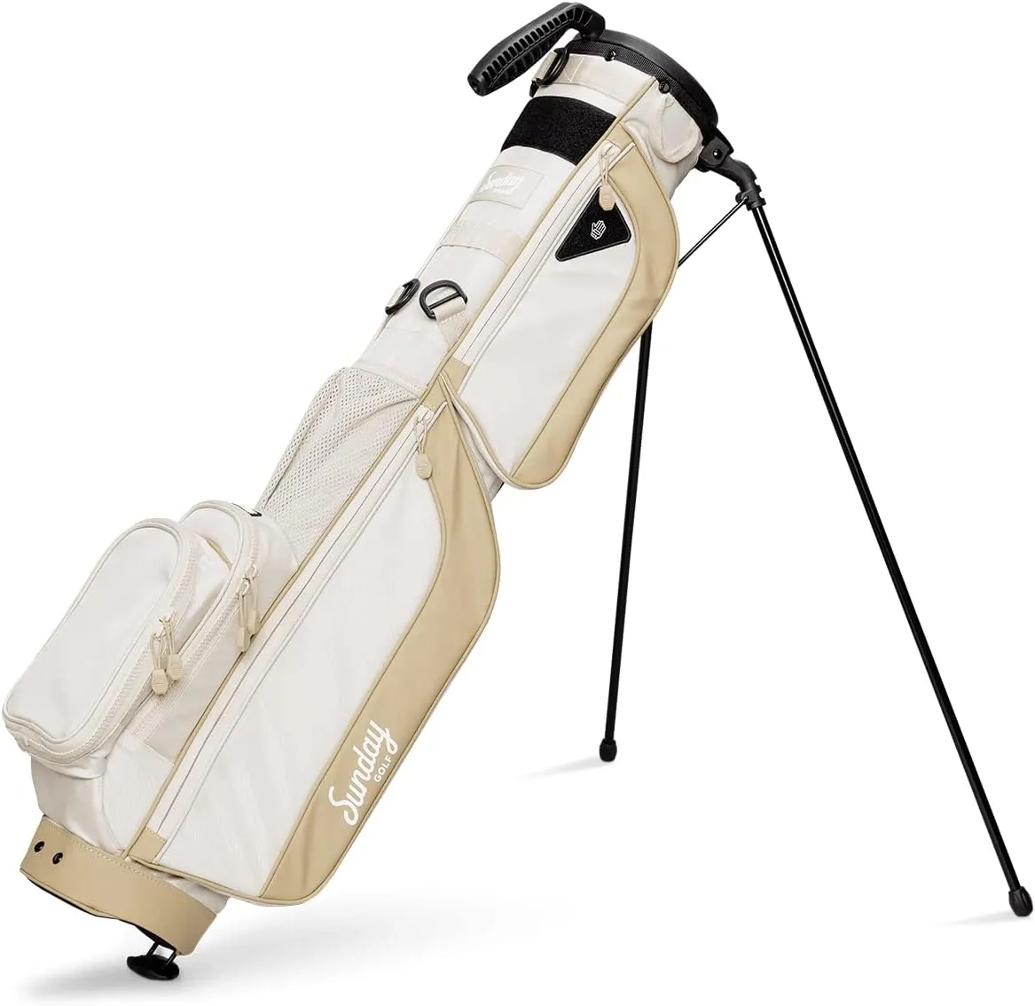 Sunday Golf Loma XL Bag - Lightweight Sunday Golf Bag with Strap and Stand – Easy to Carry Pitch n Putt Golf Bag – Golf Stand Bag for The Driving Range, Par 3 and Executive Courses, 3.4 pounds