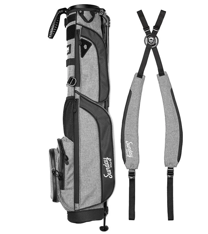 Sunday Golf Loma XL Carry Golf Bag - Heather Gray